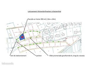  Terrain  vendre 390 m