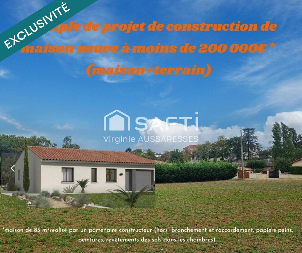 Vente Terrain Terrain constructible Saint-clar