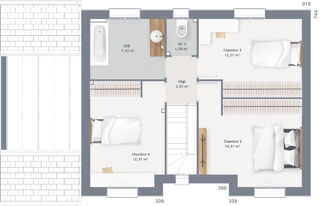  Maison  vendre 6 pices 105 m