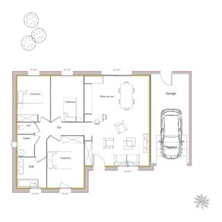  Maison  vendre 5 pices 83 m