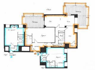  Appartement  vendre 6 pices 143 m