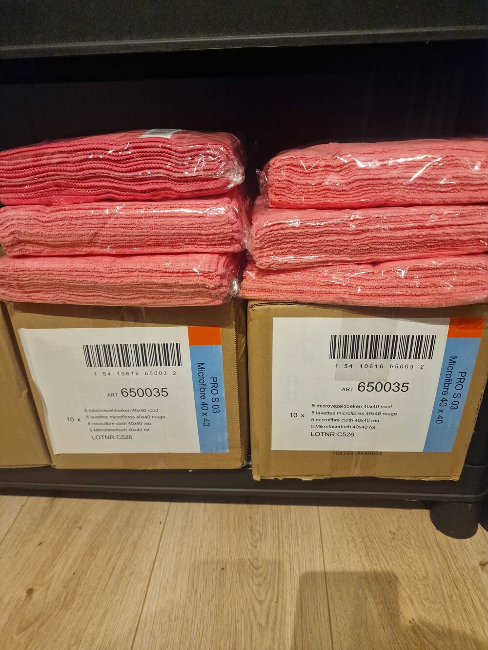  lot de 20 sachet de 5 microfibres 40x40cm 