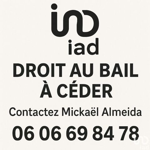 Vente Droit au bail 35 m&sup2; 47500 78000 Versailles